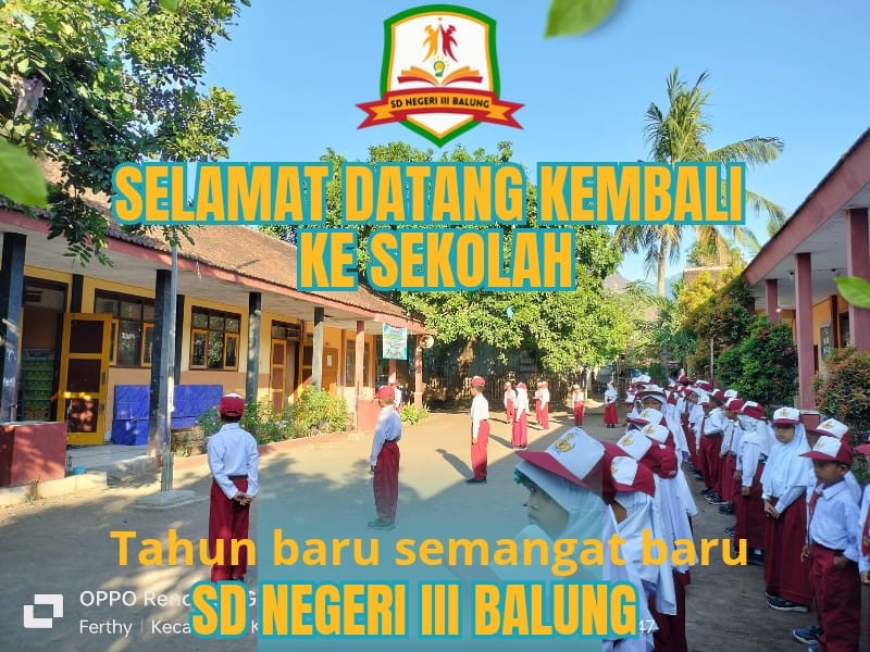 TAHUN BARU SEMANGAT BARU SD NEGERI III BALUNG