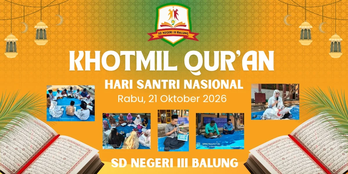 KHOTMIL QUR'AN DALAM RANGKA M,EMPERINGATI HARI SANTRI NASIONAL